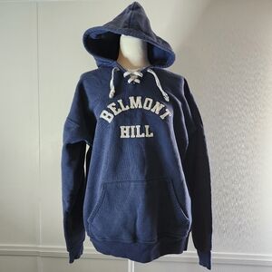 Vintage Y2K Pullover Logo Cotton Hoodie